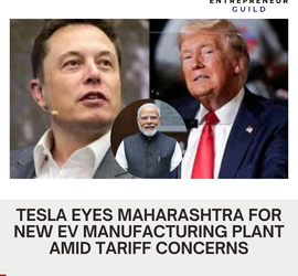 Tesla Eyes Maharashtra for New EV Manufacturing Plant Amid Tariff Concerns