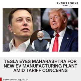 Tesla Eyes Maharashtra for New EV Manufacturing Plant Amid Tariff Concerns